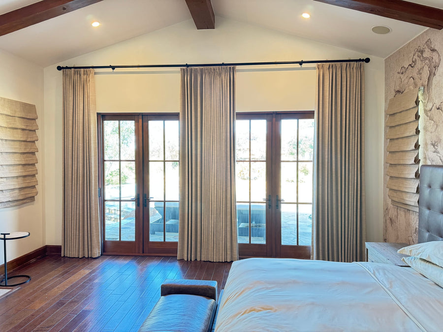 Quiet Light in a Vaulted Bedroom